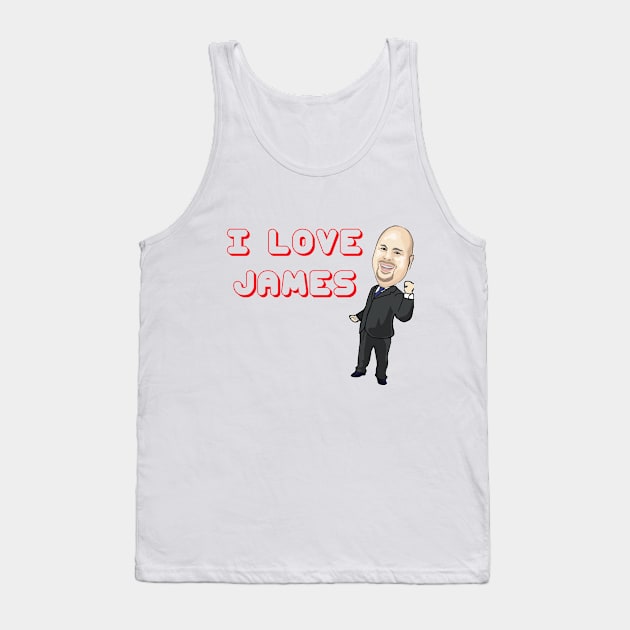 The James Rice Show Tank Top by The 100 Pound War